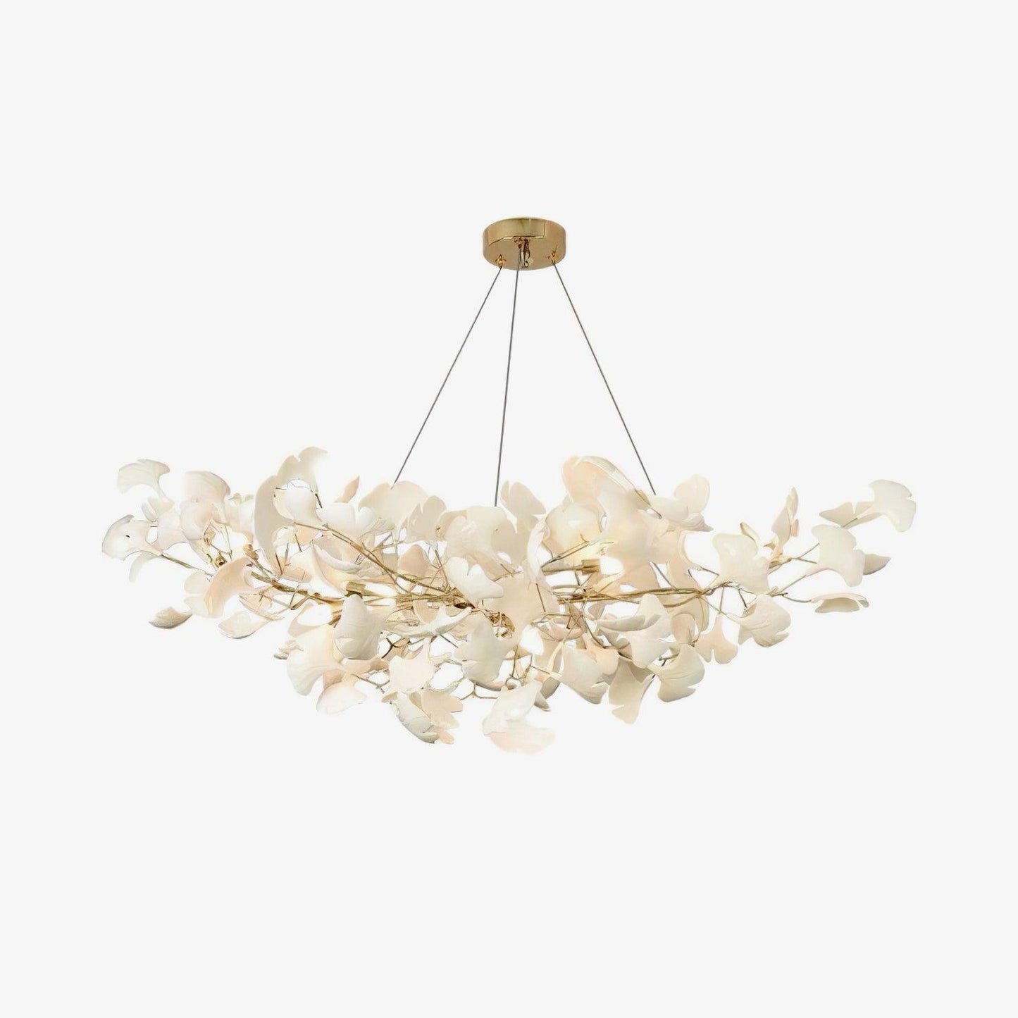 Gingko Eclectic Metal Chandelier B