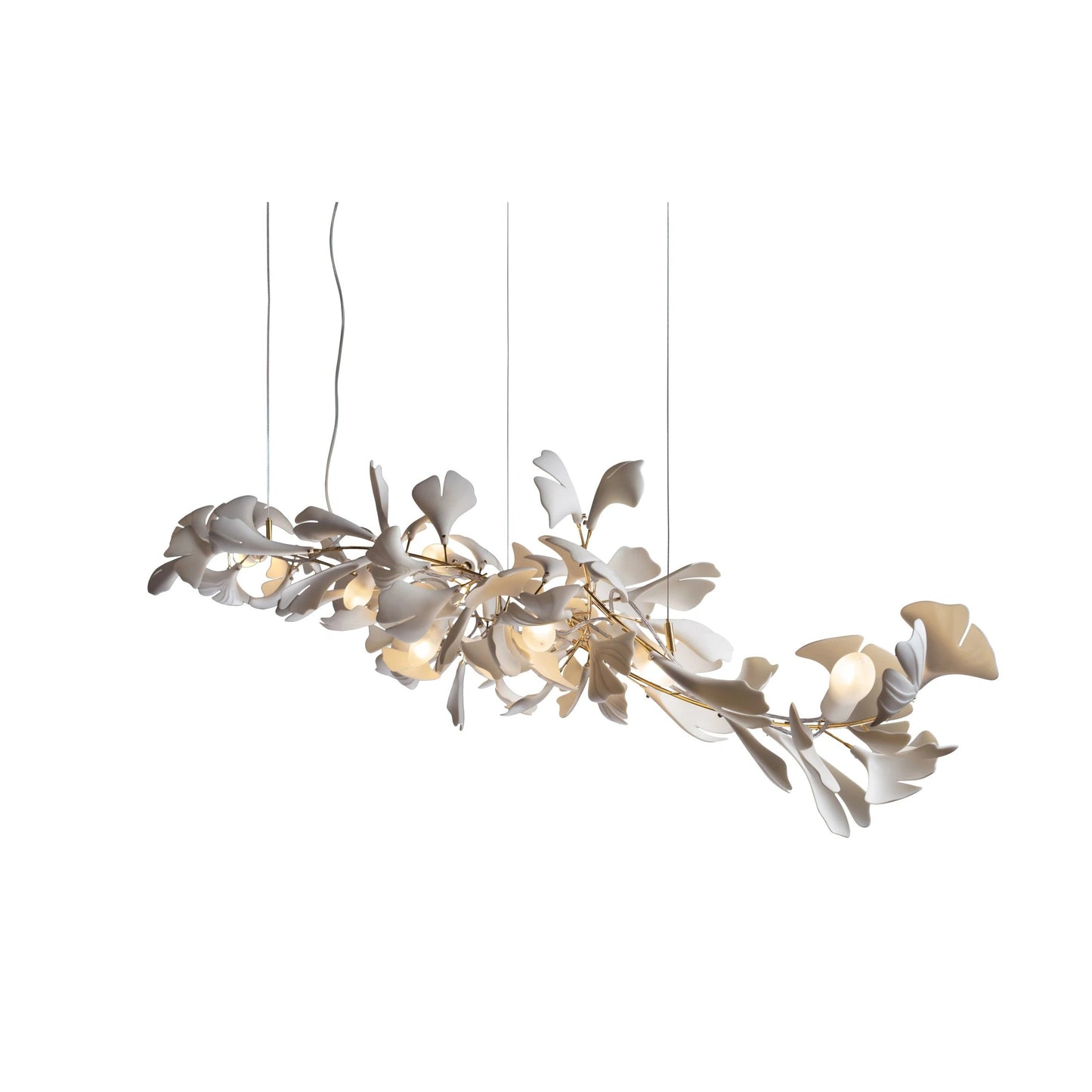 Gingko Eclectic Metal Chandelier A