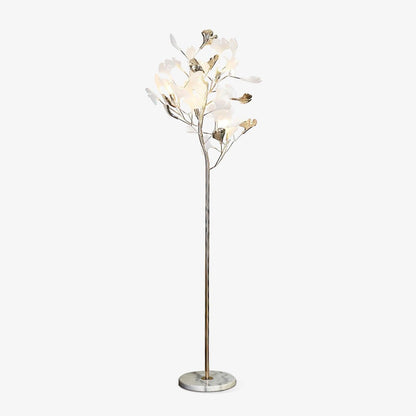 Gingko Leaf Classic Metal Floor Lamp