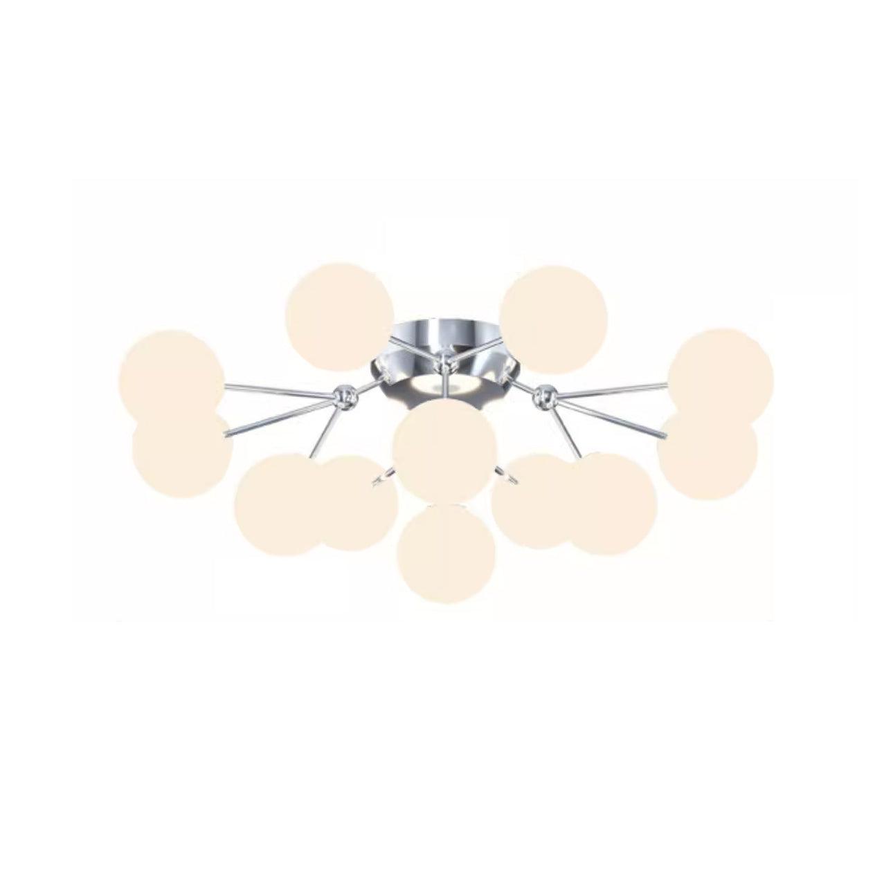 Balls Cluster Modern Crystal Ceiling Lamp