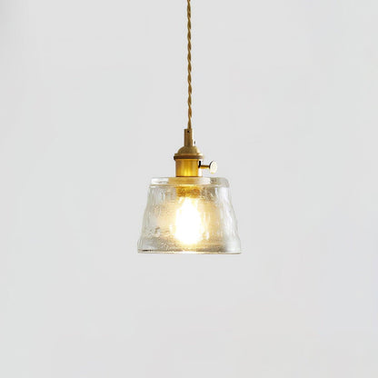 Crystal Cup Vintage Pendant Lamp