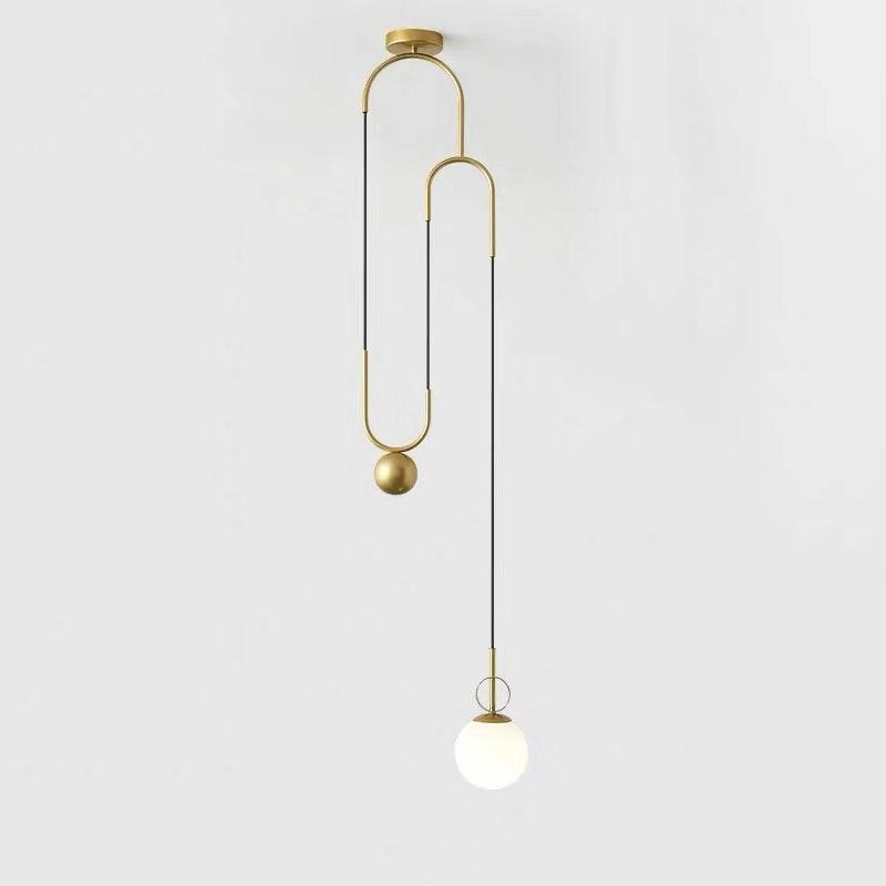 Crystal Ball Contemporary Pendant Lamp