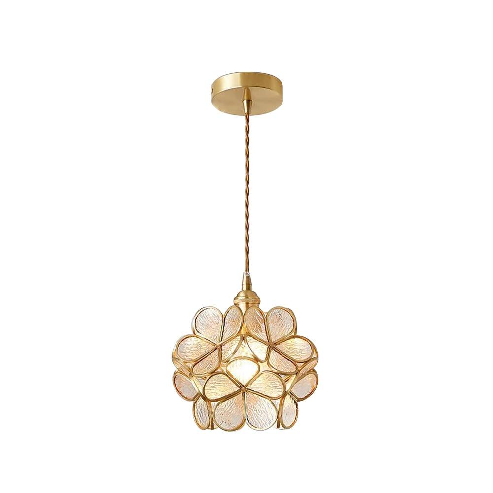 Petal Minimalist Crystal Pendant Light