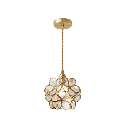 Petal Minimalist Crystal Pendant Light