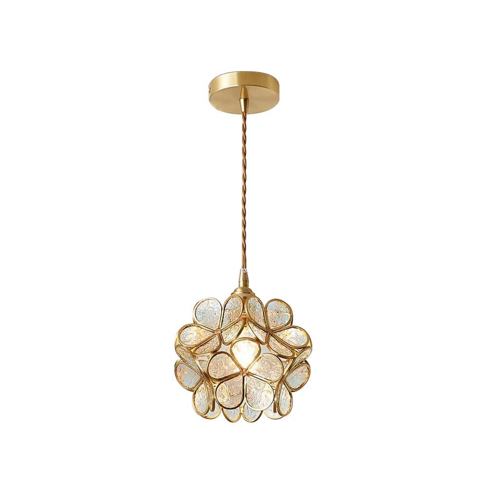 Petal Minimalist Crystal Pendant Light