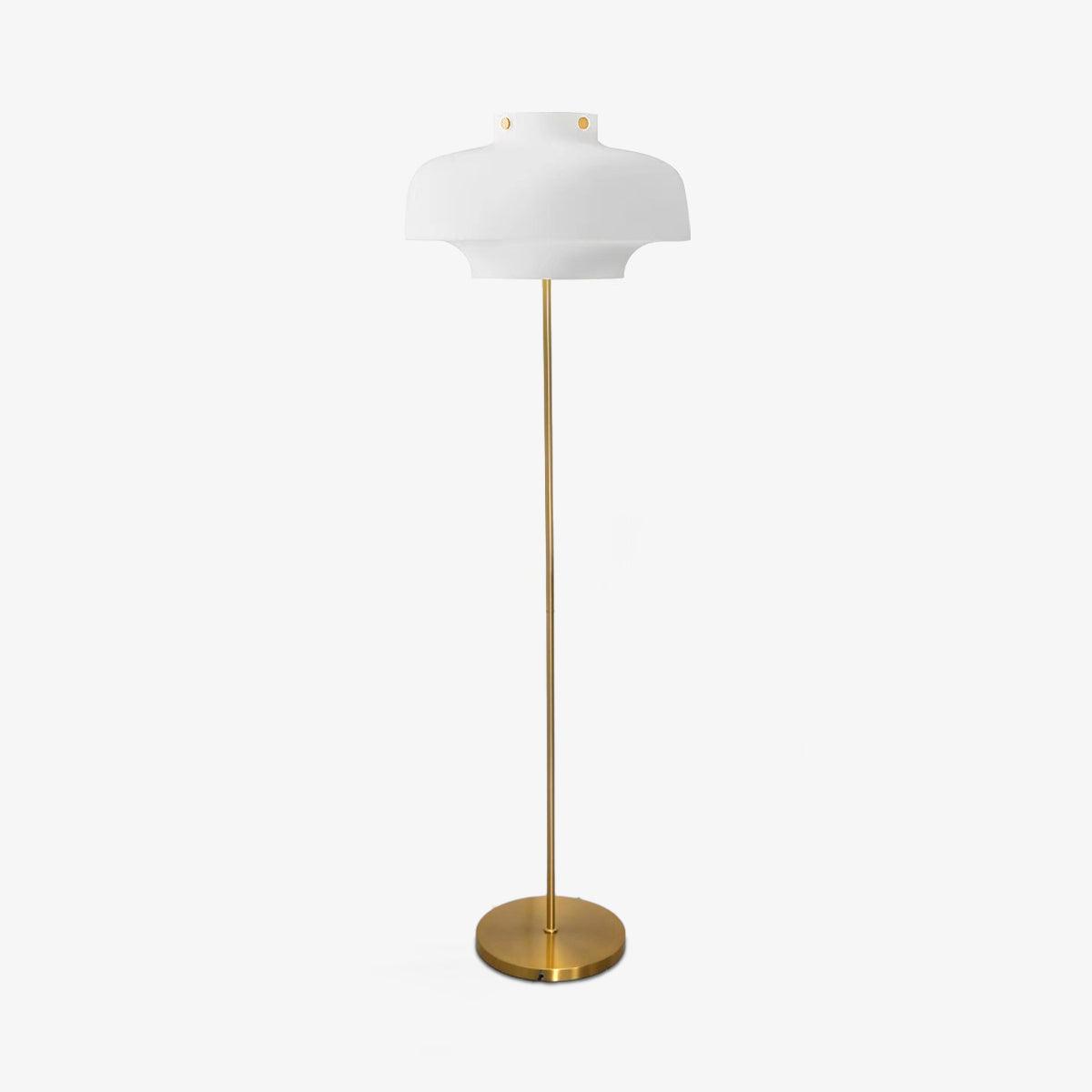 Meridian Eclectic Crystal Floor Lamp