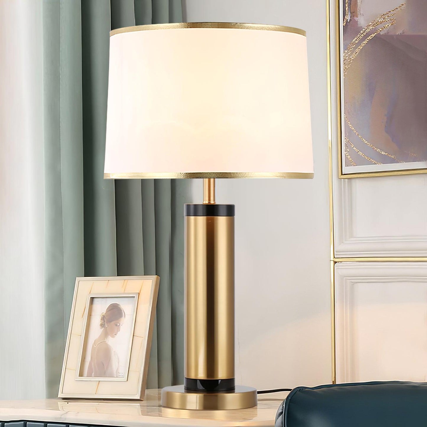 Jaspar Modern Metal Table Lamp