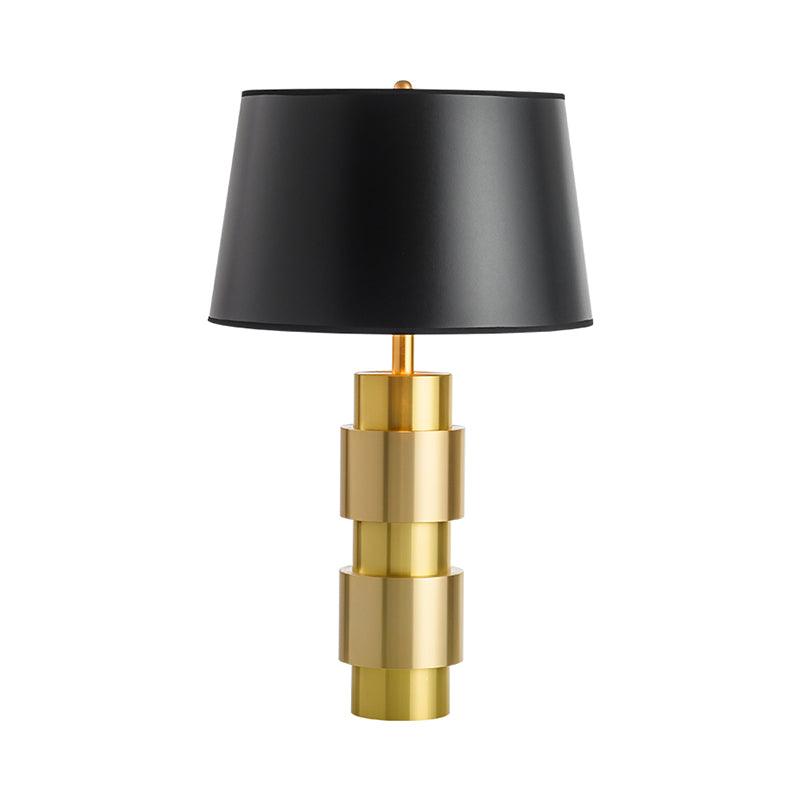 Jean Cylinder Contemporary Metal Table Lamp