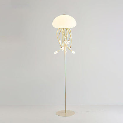 Jellyfish Eclectic Metal Floor Lamp