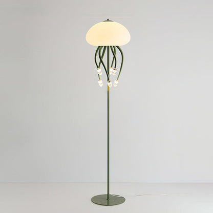 Jellyfish Eclectic Metal Floor Lamp