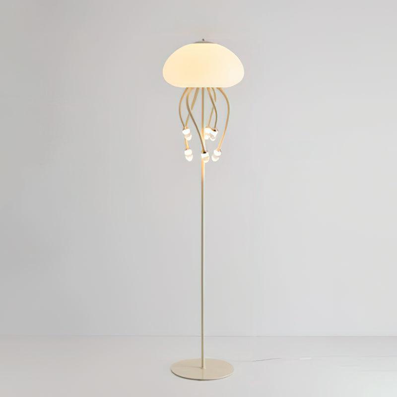 Jellyfish Eclectic Metal Floor Lamp