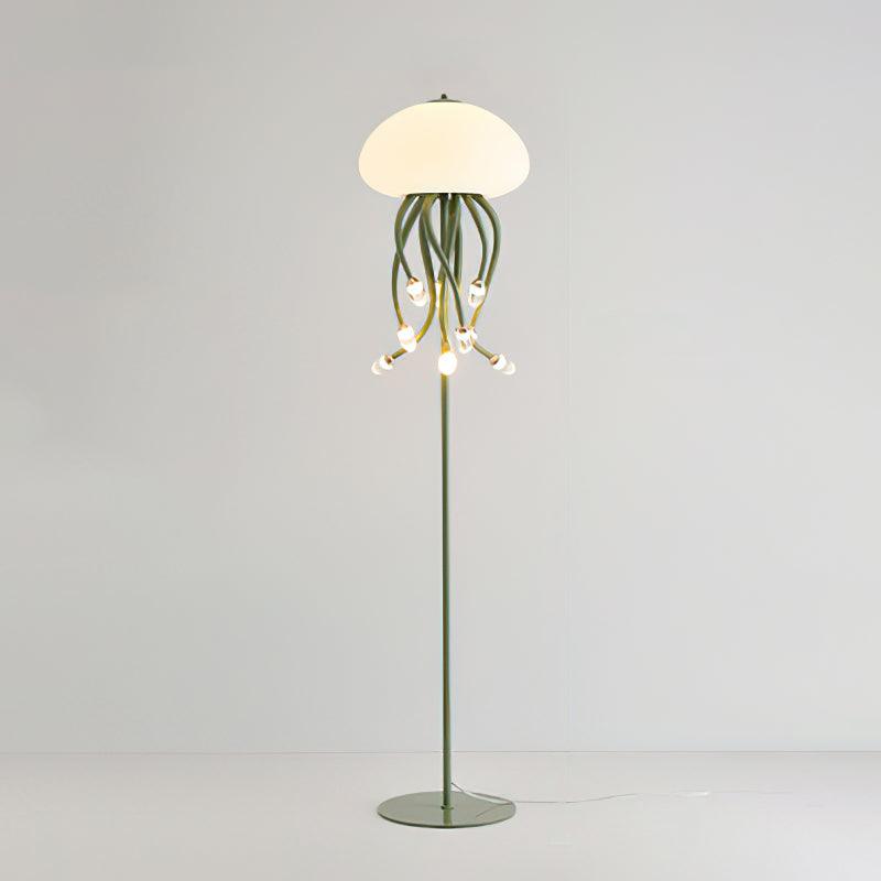 Jellyfish Eclectic Metal Floor Lamp