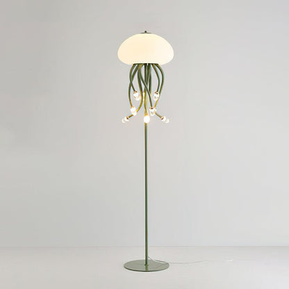 Jellyfish Eclectic Metal Floor Lamp