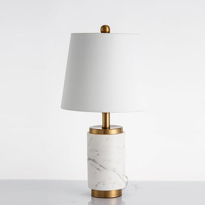 Joan Marble Modern Metal Table Lamp