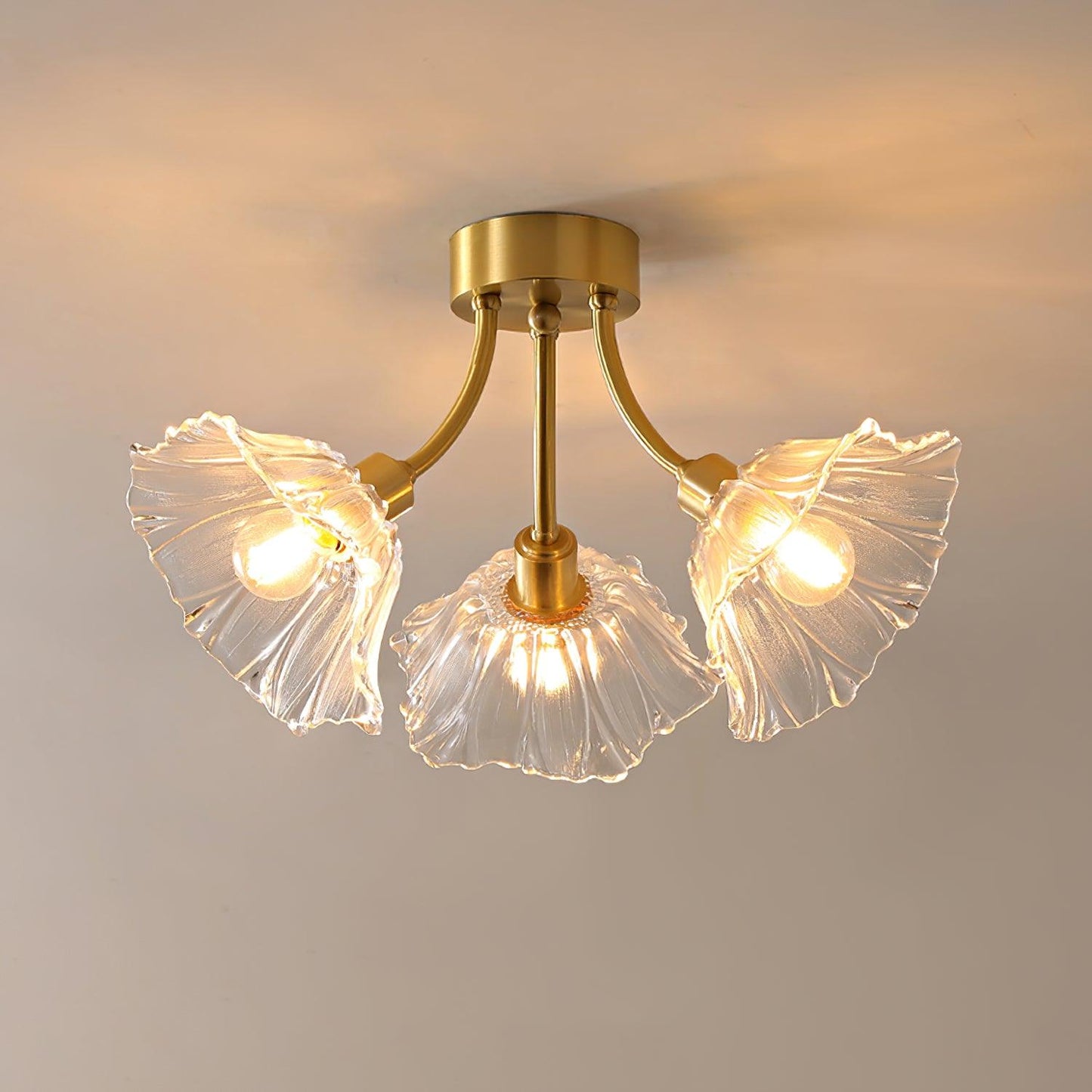 Kalin Flower Modern Crystal Ceiling Lamp