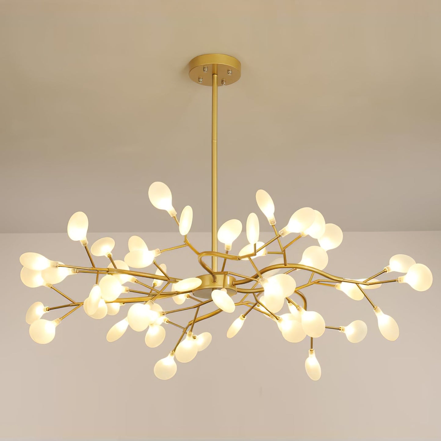 LED Firefly Sputnik Modern Metal Chandelier