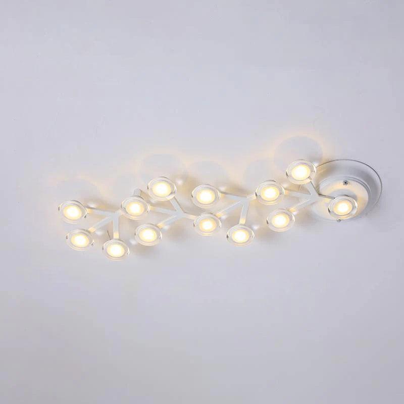 LED Net Eclectic Metal Ceiling Lamp