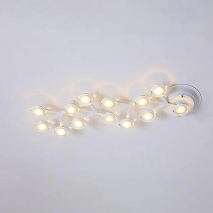 LED Net Eclectic Metal Ceiling Lamp