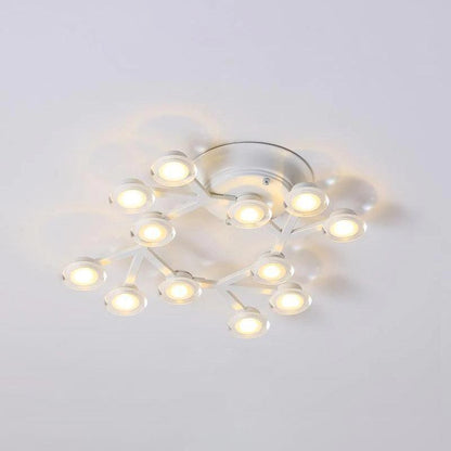 LED Net Eclectic Metal Ceiling Lamp