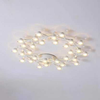 LED Net Eclectic Metal Ceiling Lamp