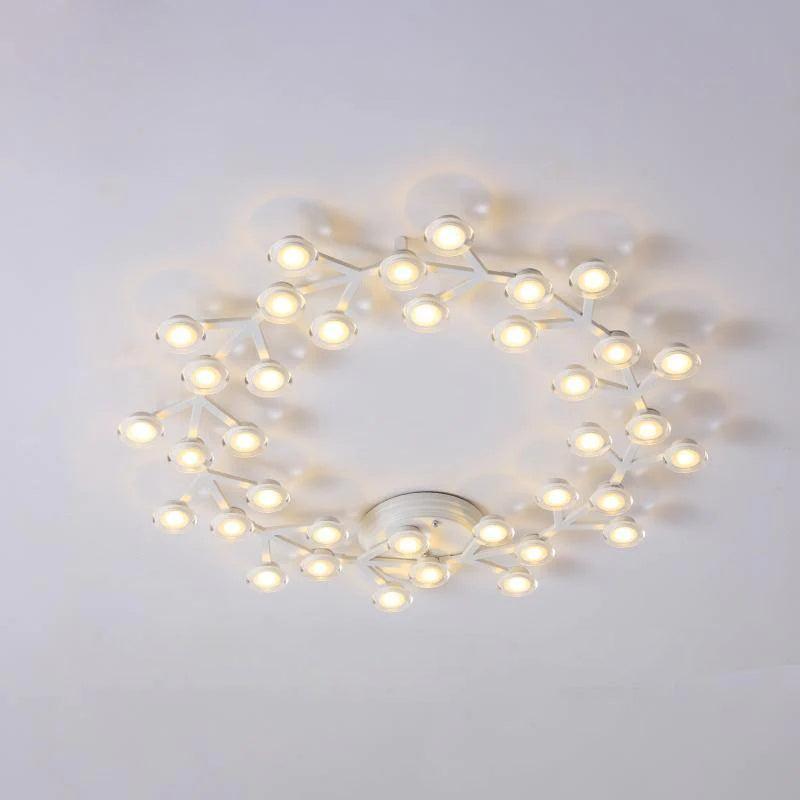 LED Net Eclectic Metal Ceiling Lamp