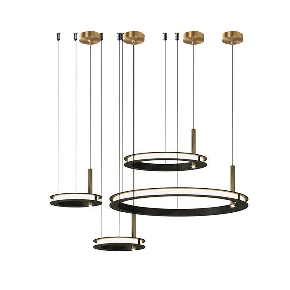 Labilis Contemporary Metal Chandelier