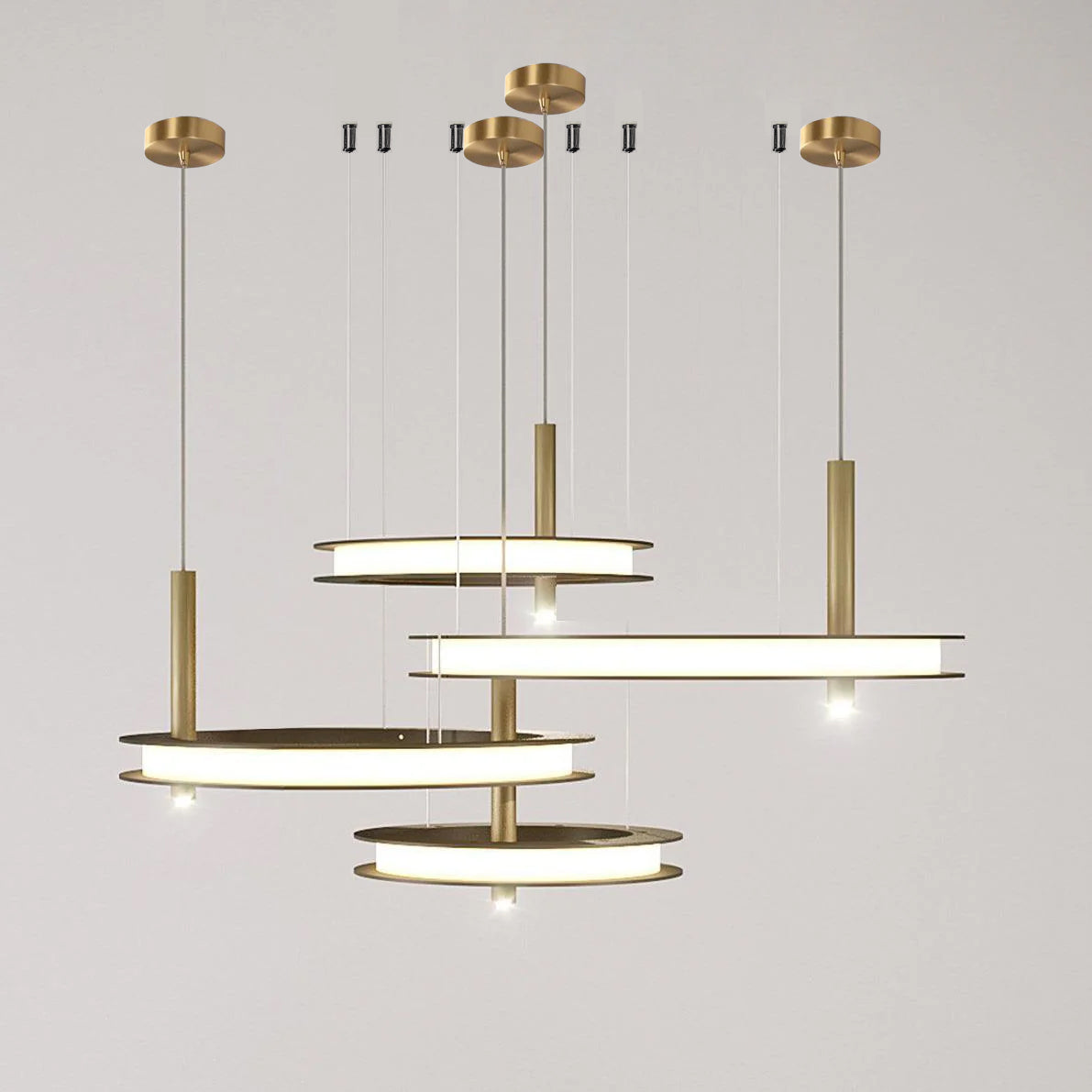 Labilis Contemporary Metal Chandelier