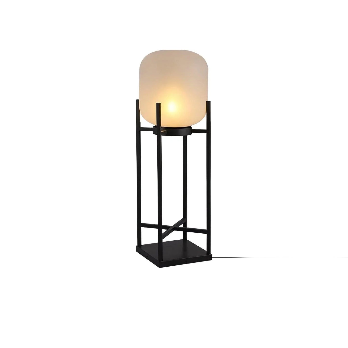 Lantern Outdoor Luxury Crystal Floor Lamp