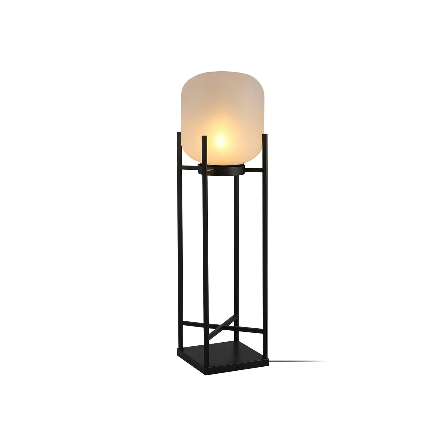 Lantern Outdoor Luxury Crystal Floor Lamp