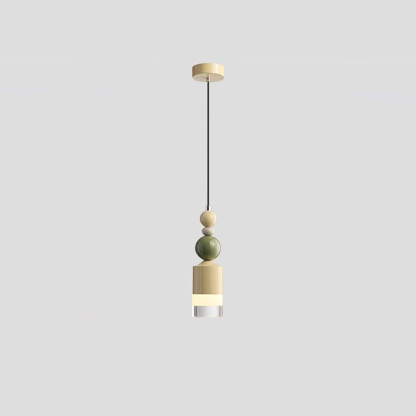 Lariat Scandinavian Crystal Pendant Lamp