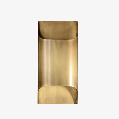 Leclerc Art Deco Brass Wall Lamp