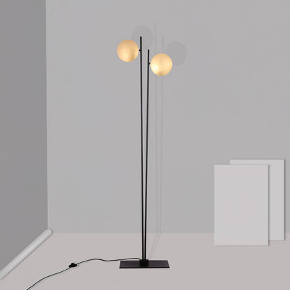 Giorgio Eclectic Metal Floor Light