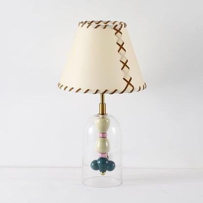 Lenny Bedside Eclectic Crystal Table Lamp