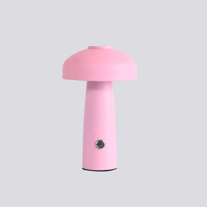 Leon Mushroom Built-in Battery Eclectic Metal Table Lamp