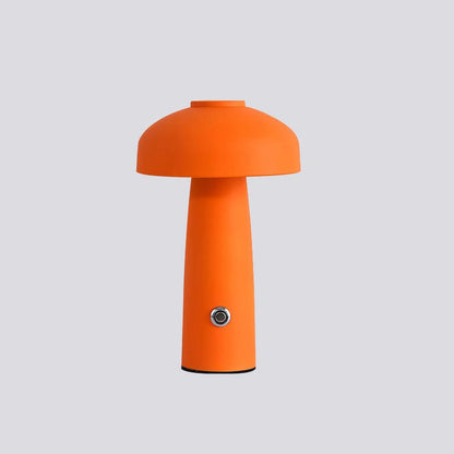 Leon Mushroom Built-in Battery Eclectic Metal Table Lamp