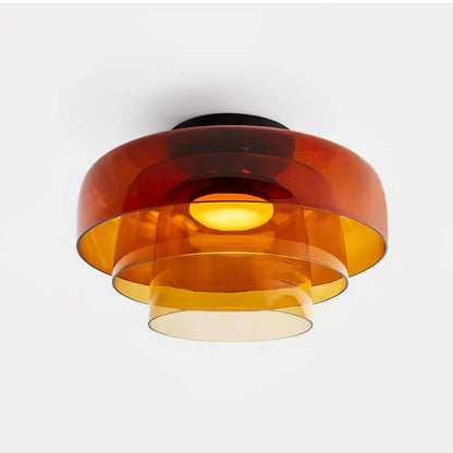 Levels Eclectic Crystal Ceiling Light