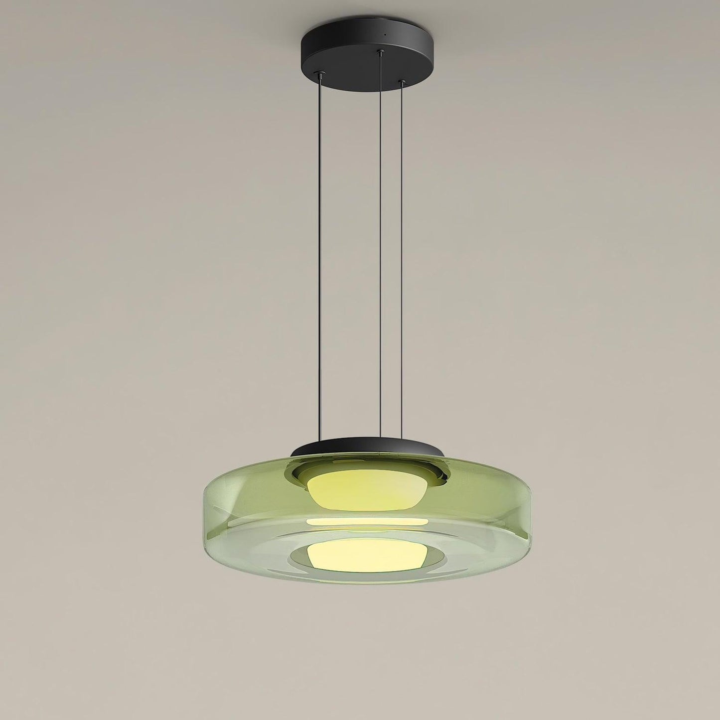 Levels Series Eclectic Crystal Pendant Light