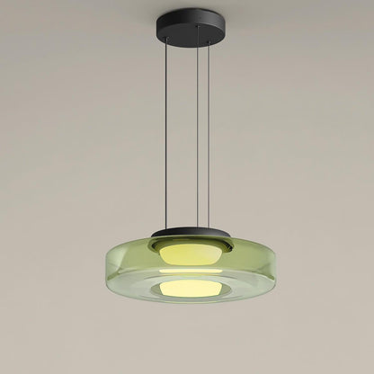 Levels Series Eclectic Crystal Pendant Light