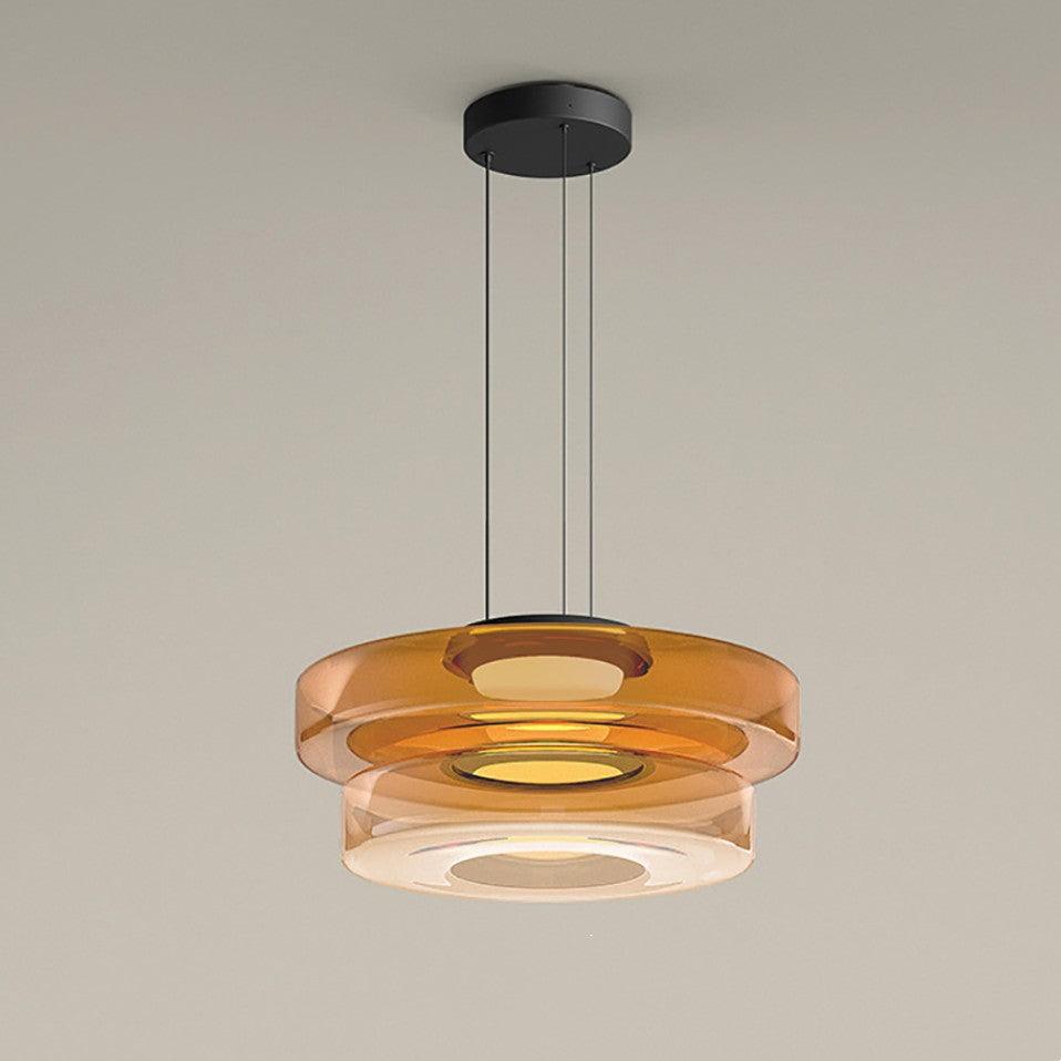 Levels Series Eclectic Crystal Pendant Light