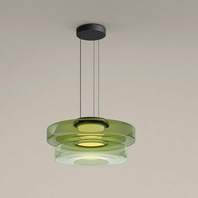 Levels Series Eclectic Crystal Pendant Light