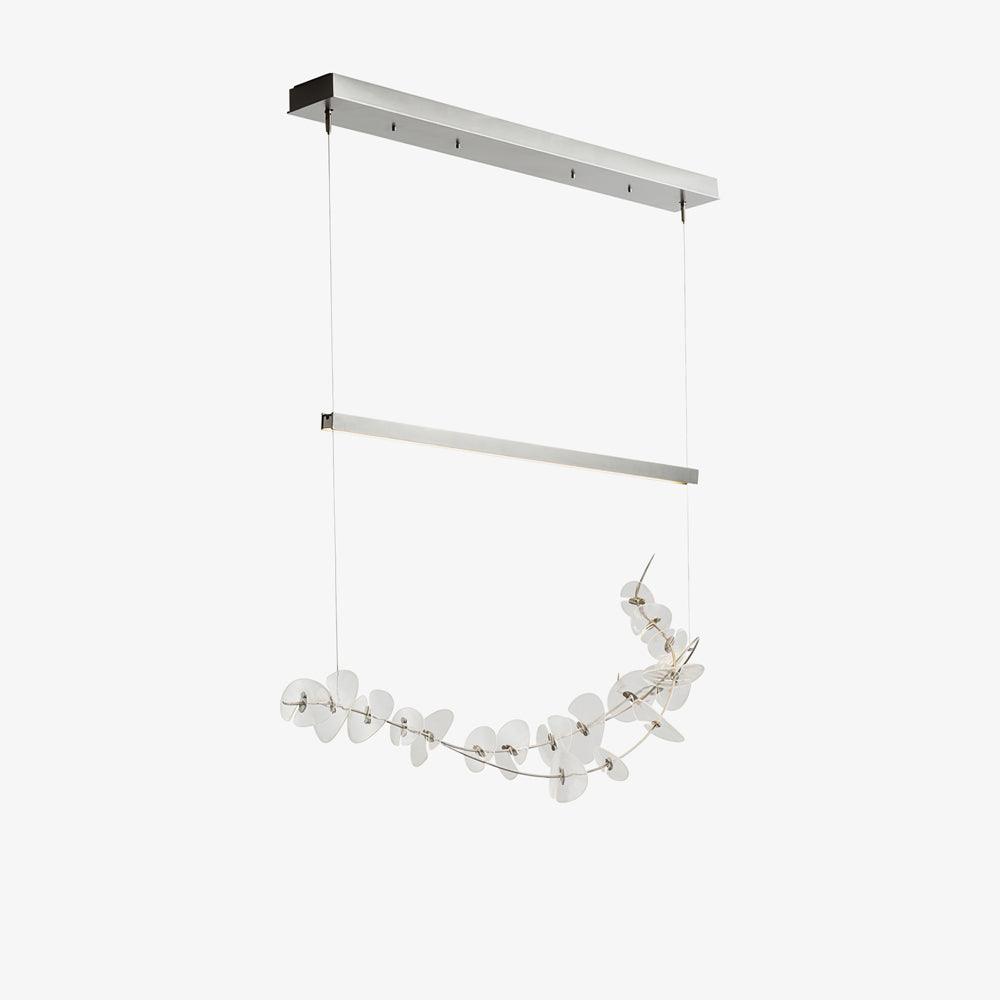 Lily LED Eclectic Crystal Pendant Light