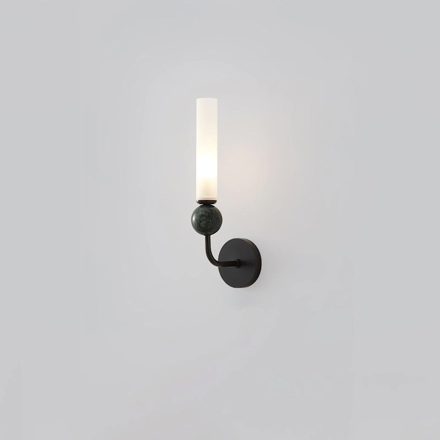 Marble Vertical Modern Brass Wall Lamp