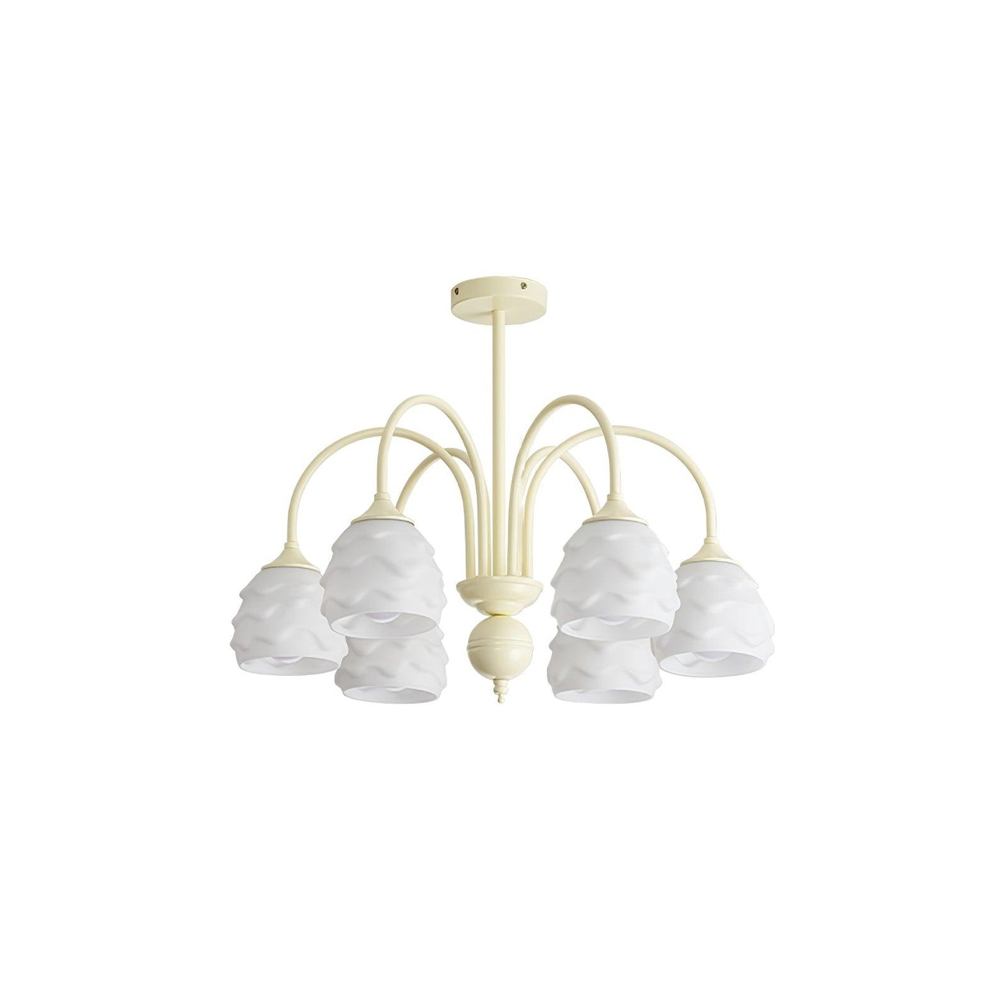 Melting Ice Cream Eclectic Crystal Chandelier