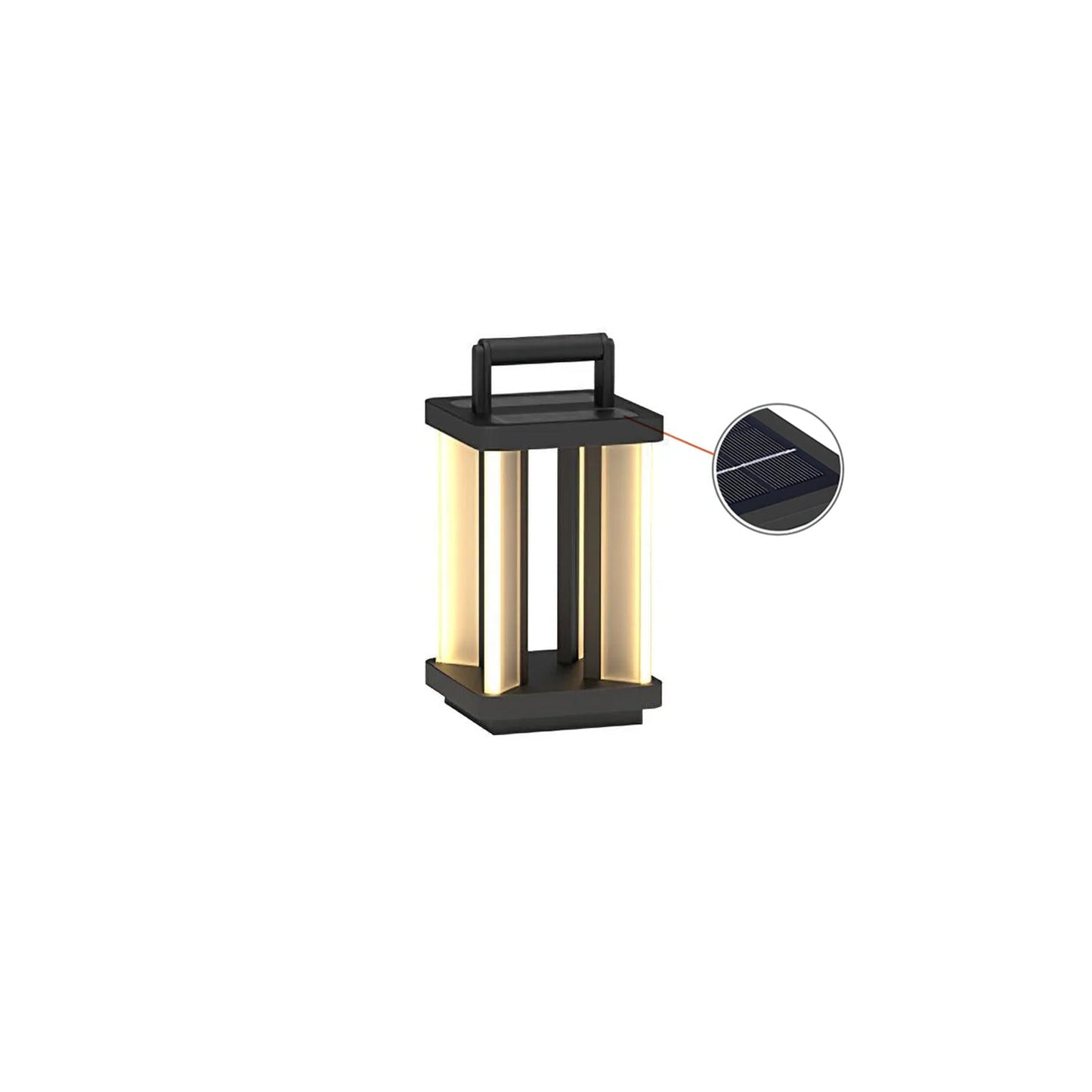 Metroluxe Minimalist Metal Outdoor Light