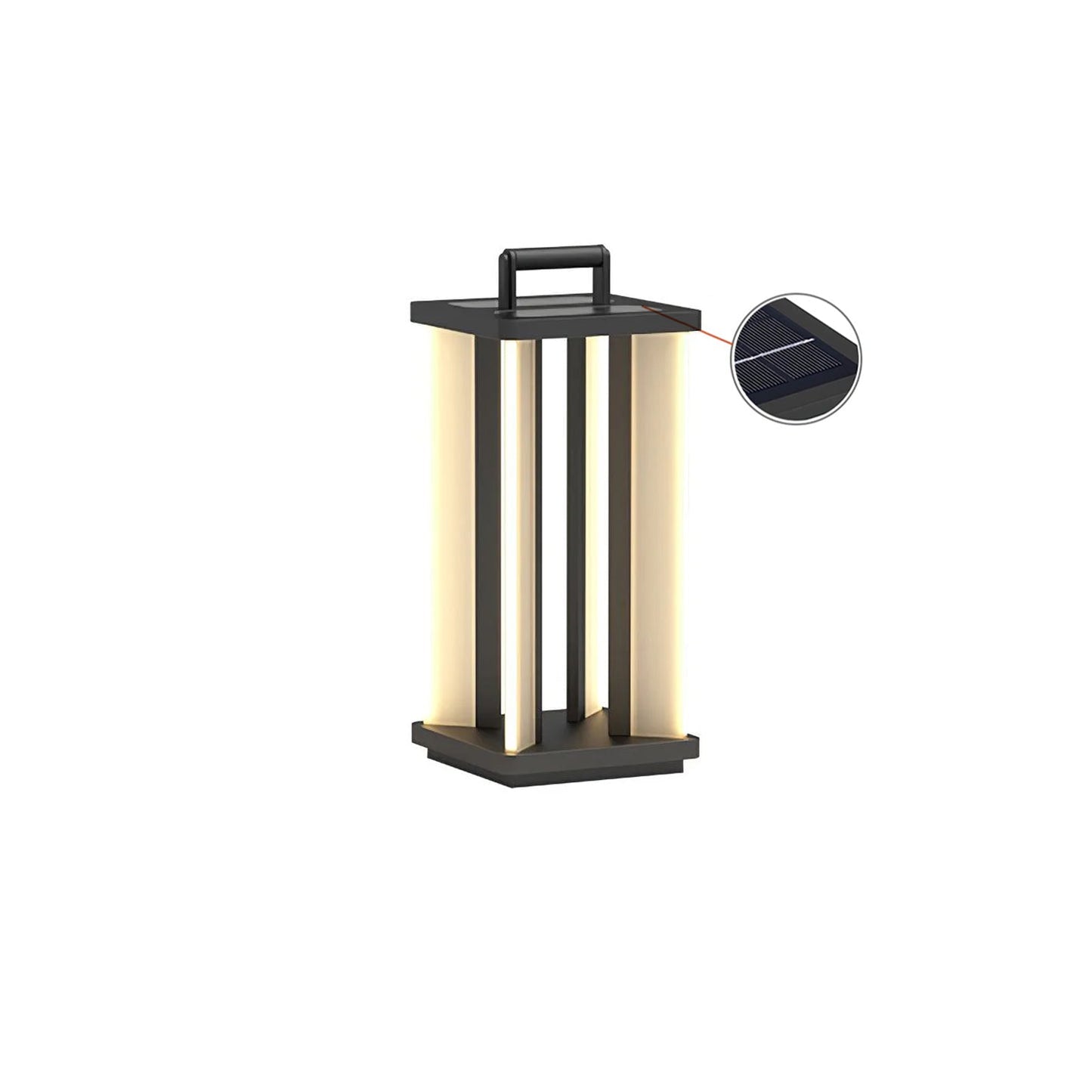 Metroluxe Minimalist Metal Outdoor Light