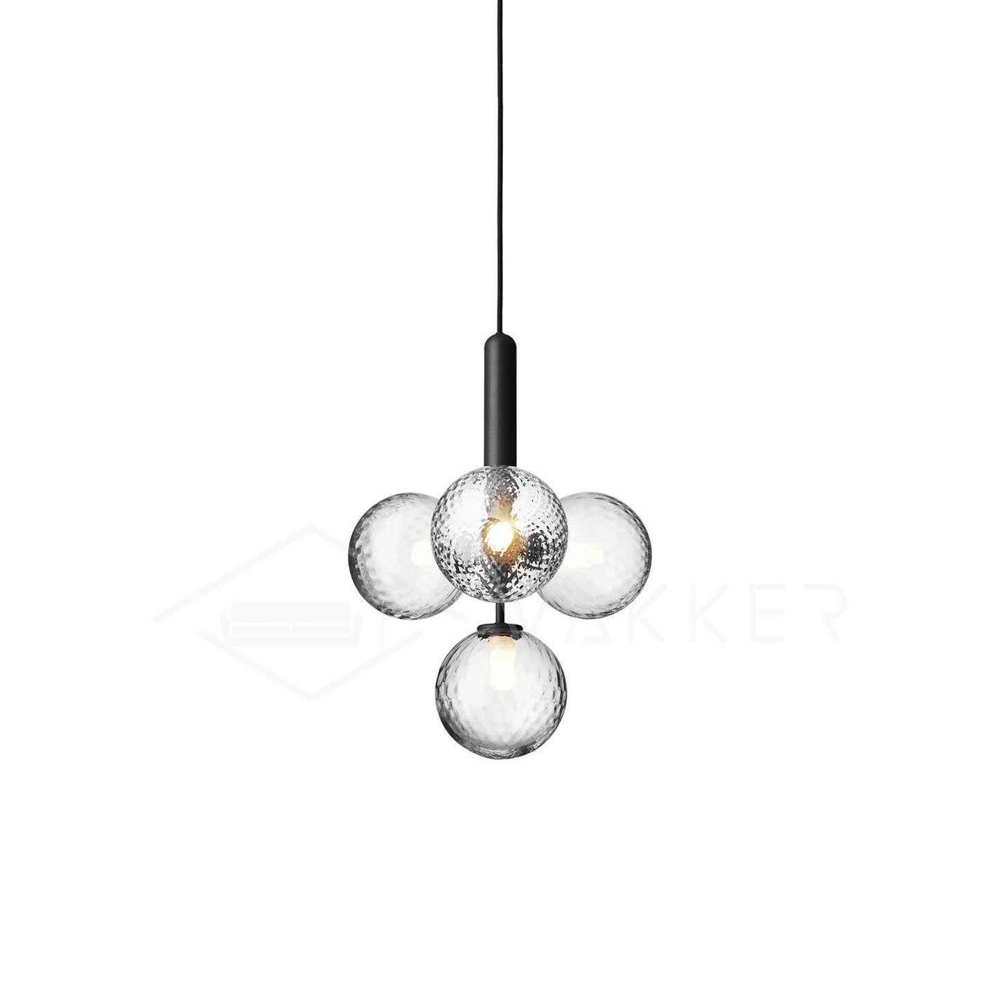 Luminae Vintage Crystal Pendant Light