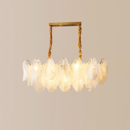 Multi Tier Cloud Contemporary Crystal Pendant Light