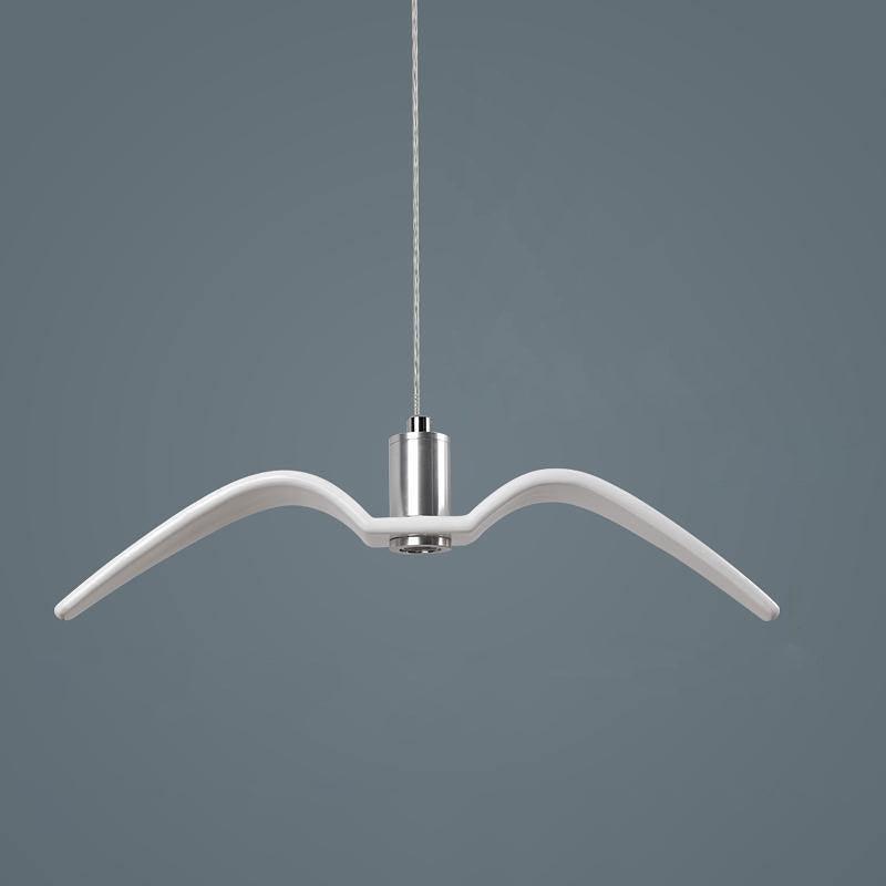 Seagull Resin Minimalist Metal Pendant Light