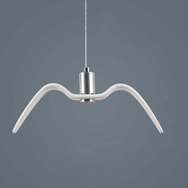 Seagull Resin Minimalist Metal Pendant Light