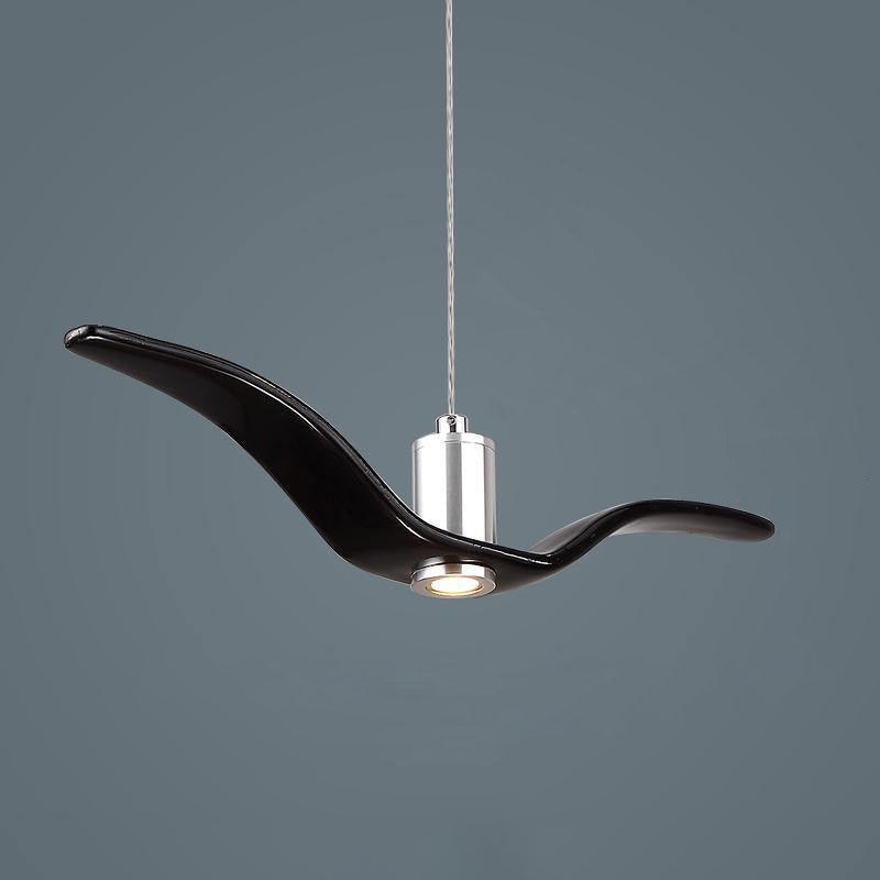 Seagull Resin Minimalist Metal Pendant Light